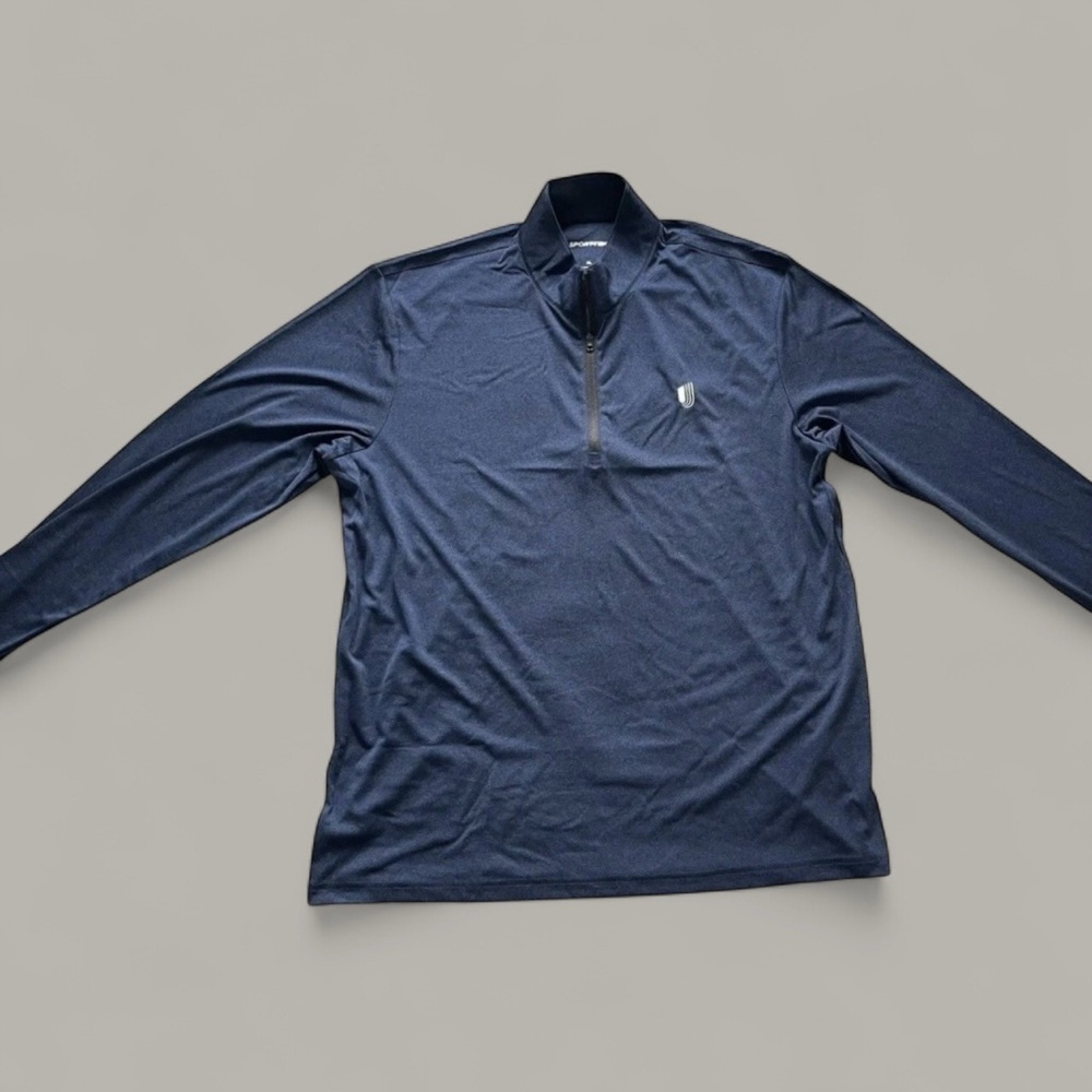 Men’s Sport-tek 1/2 zip up long sleeve shirt sport-wicks size XL